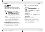 Предварительный просмотр 22 страницы Milomex AURIOL Z30312A Operation And Safety Notes