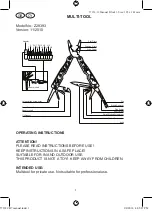 Предварительный просмотр 2 страницы Milomex Z28393 Operating Instructions Manual