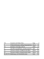 Preview for 2 page of Milomex Z29592 Operation And Safety Notes