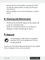 Preview for 32 page of Milomex Z29592 Operation And Safety Notes