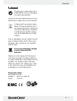 Preview for 9 page of Milomex Z29777A Operation And Safety Notes