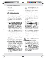 Preview for 8 page of Milomex Z30258-BS Operation And Safety Notes