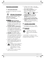 Предварительный просмотр 5 страницы Milomex Z31067 Assembly And Safety Instructions