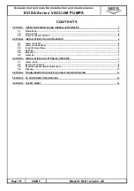 Preview for 2 page of MIL'S EVISA Series General Commissioning And Maintenance Instructions