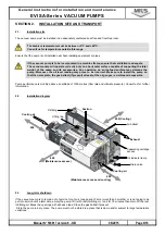 Предварительный просмотр 7 страницы MIL'S EVISA Series General Commissioning And Maintenance Instructions