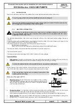 Предварительный просмотр 9 страницы MIL'S EVISA Series General Commissioning And Maintenance Instructions