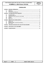 Предварительный просмотр 22 страницы MIL'S EVISA Series General Commissioning And Maintenance Instructions