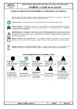 Предварительный просмотр 23 страницы MIL'S EVISA Series General Commissioning And Maintenance Instructions