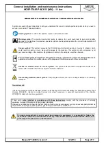 Предварительный просмотр 3 страницы MIL'S HOSPITAIR PACK S MVA 8 General Installation And Maintenance Instructions