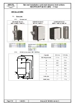 Предварительный просмотр 8 страницы MIL'S HOSPITAIR PACK S MVA 8 General Installation And Maintenance Instructions