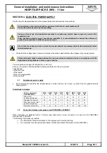 Предварительный просмотр 9 страницы MIL'S HOSPITAIR PACK S MVA 8 General Installation And Maintenance Instructions