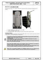 Предварительный просмотр 11 страницы MIL'S HOSPITAIR PACK S MVA 8 General Installation And Maintenance Instructions