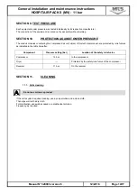 Предварительный просмотр 15 страницы MIL'S HOSPITAIR PACK S MVA 8 General Installation And Maintenance Instructions