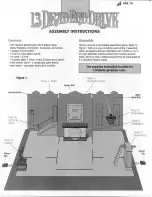 Milton Bradley 13 Dead End Drive Assemby Instructions Manual preview