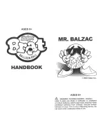 Preview for 1 page of Milton Bradley Balzac Brat Balloon Ball Instructions