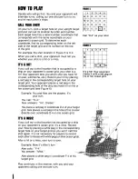 Предварительный просмотр 2 страницы Milton Bradley Battleship Instructions