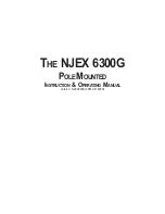 Preview for 3 page of Milton Roy YZ Systems NJEX 6300G-PM Instructions & Operating Manual