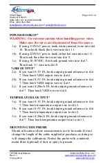 Preview for 10 page of Miltronics THT500 User Manual