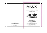 MILUX MGH-348 Instruction Manual предпросмотр