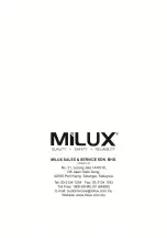 Предварительный просмотр 8 страницы MILUX MRC-3118 User Manual