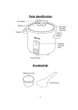 Предварительный просмотр 3 страницы MILUX MRC-703 Instruction Manual