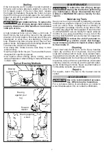 Предварительный просмотр 7 страницы Milwaukee 0100-20 Operator'S Manual