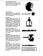 Preview for 15 page of Milwaukee 0102-1 Operator'S Manual