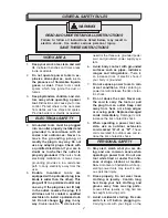 Preview for 2 page of Milwaukee 0233-20 Operator'S Manual