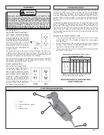 Preview for 3 page of Milwaukee 0375-1 Operator'S Manual