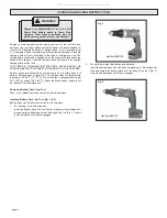 Preview for 4 page of Milwaukee 0511-21 Manual