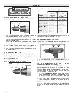 Предварительный просмотр 12 страницы Milwaukee 0514-20 Operator'S Manual