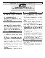 Preview for 2 page of Milwaukee 0521-20 Operator'S Manual