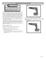 Preview for 11 page of Milwaukee 0521-20 Operator'S Manual