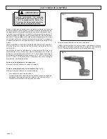 Preview for 18 page of Milwaukee 0521-20 Operator'S Manual