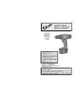 Preview for 1 page of Milwaukee 0602-20 Operator'S Manual