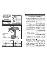 Preview for 16 page of Milwaukee 0602-20 Operator'S Manual