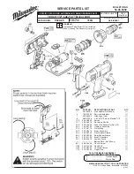 Preview for 9 page of Milwaukee 0613-20 Operator'S Manual