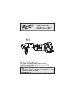 Предварительный просмотр 1 страницы Milwaukee 0721-20 Operator'S Manual