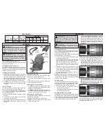 Preview for 3 page of Milwaukee 0724-20 Operator'S Manual