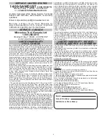 Preview for 9 page of Milwaukee 0725-20 Operator'S Manual