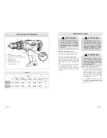 Preview for 9 page of Milwaukee 0822-20 Operator'S Manual