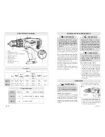 Preview for 15 page of Milwaukee 0822-20 Operator'S Manual