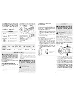 Предварительный просмотр 6 страницы Milwaukee 0881-20 Operator'S Manual