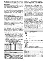 Preview for 3 page of Milwaukee 1 Inch SDS PLUS Operator'S Manual