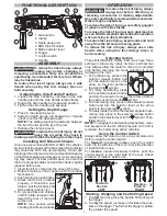 Предварительный просмотр 4 страницы Milwaukee 1 Inch SDS PLUS Operator'S Manual