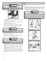 Preview for 8 page of Milwaukee 1001-1 Operator'S Manual