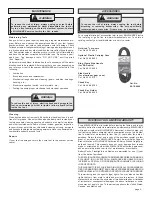 Preview for 9 page of Milwaukee 1001-1 Operator'S Manual