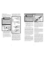 Preview for 9 page of Milwaukee 18 Volt Sawzall Operator'S Manual