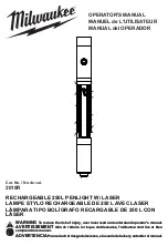 Milwaukee 2010R Operator'S Manual preview