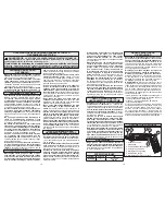 Preview for 8 page of Milwaukee 2101-20 Operator'S Manual